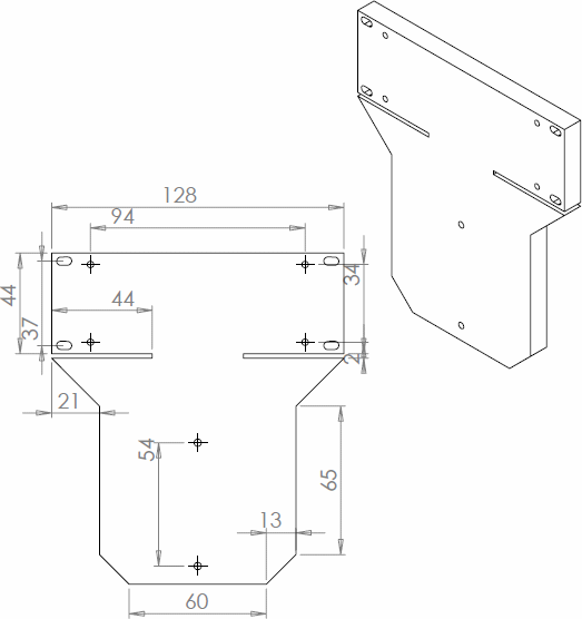 Plan du chassis